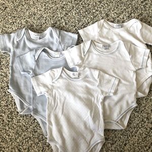 Kissy Kissy Onesies 3-6M (5 available)